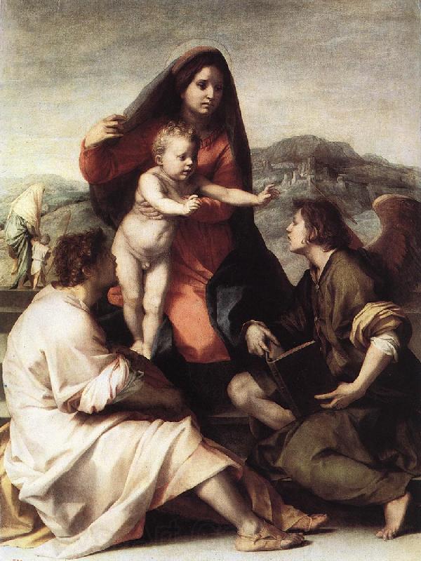 Andrea del Sarto Madonna della Scala Norge oil painting art